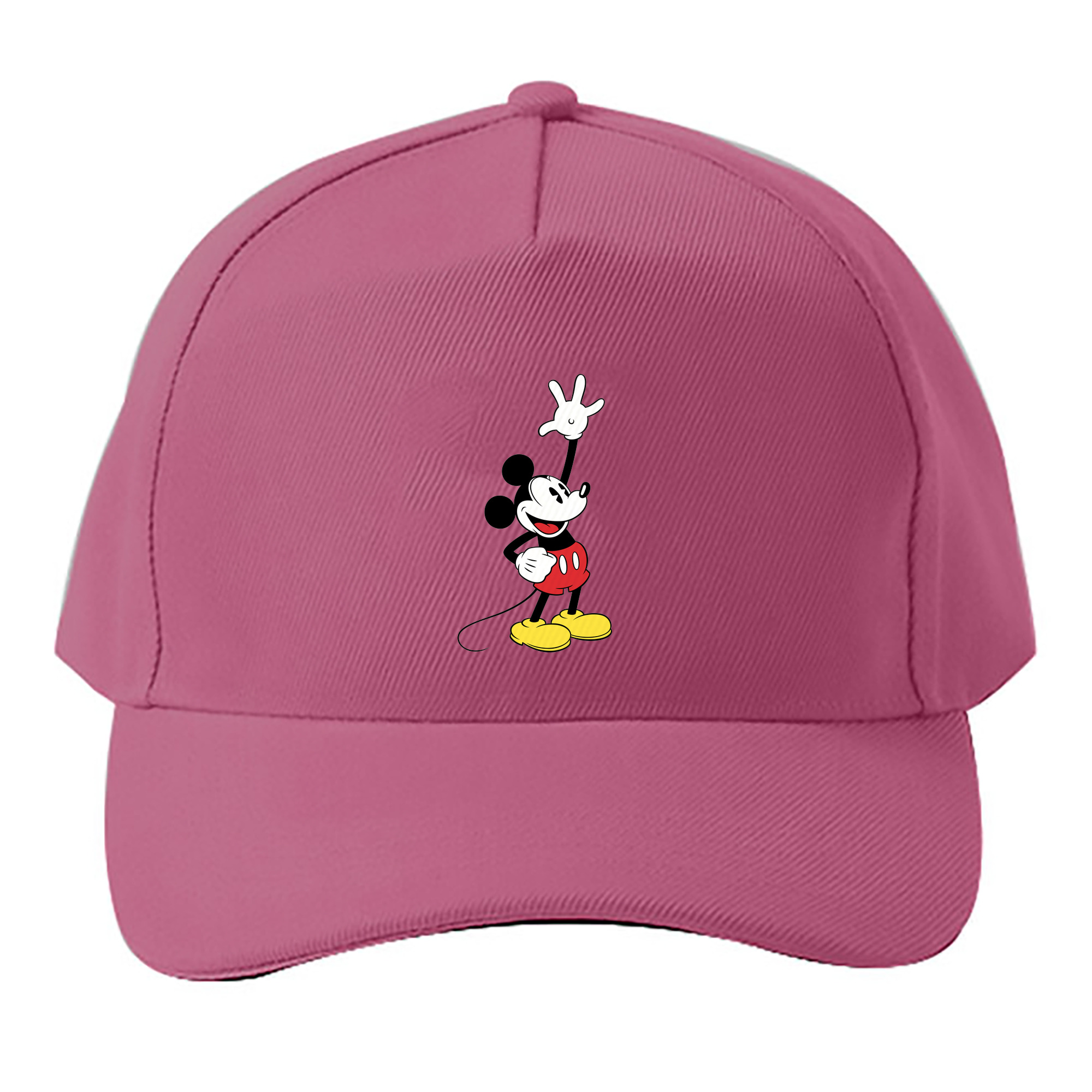 （画像用） ミッキーマウス Mickey Mouse ベースボールキャップ 綿100％ 男女兼用 帽子 スポーツ